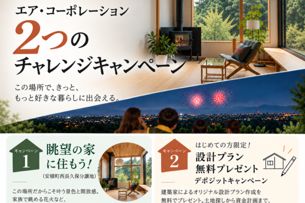 ２つのチャレンジキャンペーン開催中！